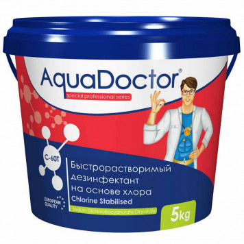 AquaDoctor C-60T хлор-шок в таблетках ( 5 кг )