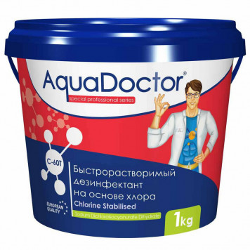 AquaDoctor C-60T хлор-шок в таблетках ( 1 кг )