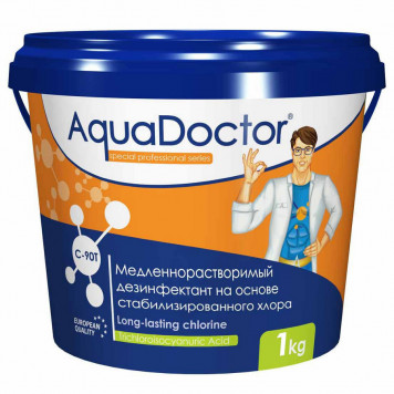 AquaDoctor C-90T хлор длит. действия 20г ( 1 кг )