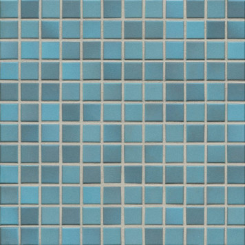 Мозаика серия Fresh 2,4 x 2,4 см Pacific blue mix Secura (противоскользящая R10/B)