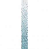 Растяжка серия Fresh 2,4 x 2,4 см Colour gradient aqua glossy (глазурованная)