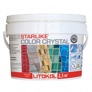 Затирочная смесь LITOKOL STARLIKE COLOR CRYSTAL C.352  2,5 кг