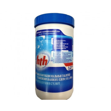  HTH Многофункциональные таблетки стабилизированного хлора 5 в 1 ( 1,2 кг ) 