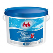  HTH Многофункциональные таблетки стабилизированного хлора 5 в 1 ( 5 кг )