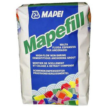 MAPEFILL, высокотек. заливочный раствор рос. пр-ва д/укрепления оснований, анкеровки, 25 кг